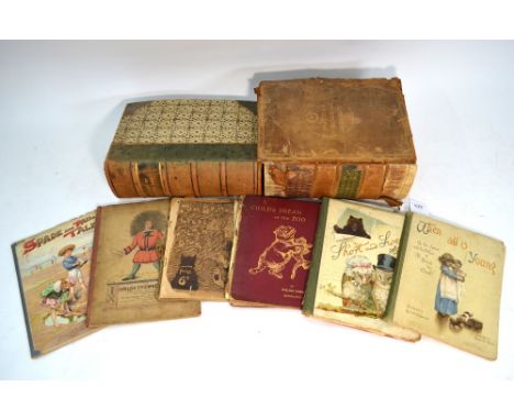A selection of late Victorian & Edwardian children's volumes, including The English Struwwelpeter, Noodle Duo (Charles Bennet