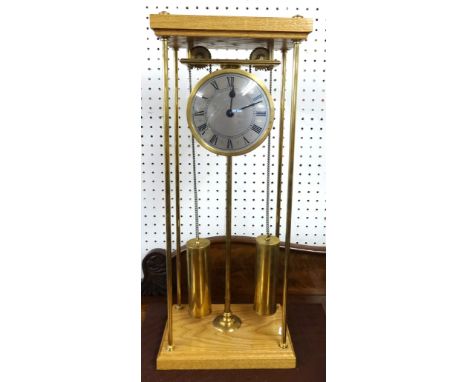 Thwaites & Reed 'The Rising Works Clock', circa 1985, glass damaged, 65cm.