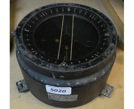 A WWII American airforce compass, US Army Air Force Type D-12           Direct Reading Aperiodic Compass, used at the navigat