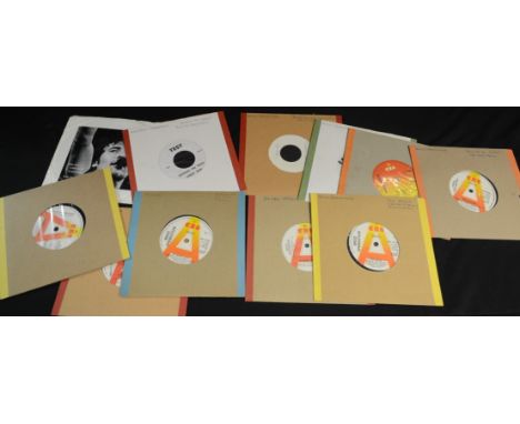 Vinyl Records - 7" singles - Bruce Springsteen promotional copies, The River, Hungry Heart, Atlantic City, Cadillac Ranch, Sh