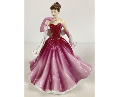 A Royal Doulton ceramic figurine "Alexandra" HN5373 from the Pretty Ladies range.  Approx. 23cm tall. 