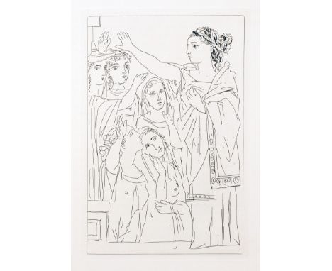 Pablo Picasso - Aristophanes. Lysistrata. A New Version by Gilbert Seldes with a special Introduction by Mr. Seldes and Illus