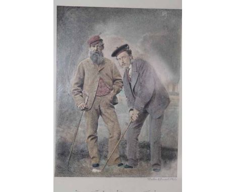 PRINT OF 'OLD TOM' AND 'YOUNG TOM'