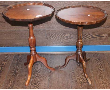 GROUP OF SMALL TRIPOD TABLES