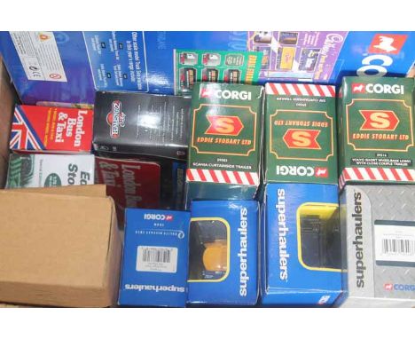 LARGE COLLECTION OF MODEL VEHICLES IN ORIGINAL BOXES
including Corgi, Corgi Wheelz, Welly etc 
Condition varies across the lo