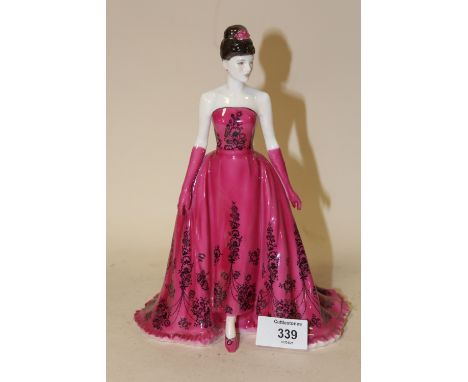 A ROYAL WORCESTER AUDREY HEPBURN 'THE LAST PRINCESS' FIGURE NO 55/12500