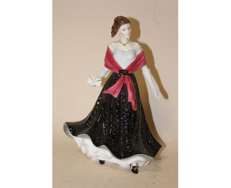 A ROYAL WORCESTER 'LADIES OF THE ISLES' SIAN FIGURE