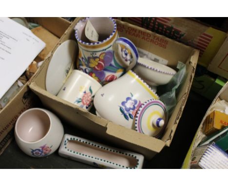A COLLECTION OF POOLE POTTERY 