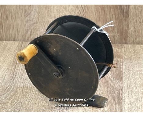 2" VINTAGE BRASS REEL