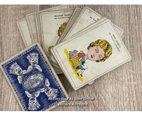 VINTAGE COW &amp; GATE SNAP CARDS