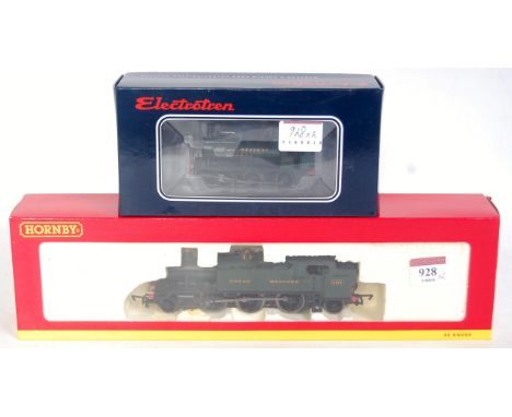 A Hornby R3109 Great Western green prairie tank engine 61XX class No. 5154, has been DCC fitted (G-BG) and sold with Hornby (
