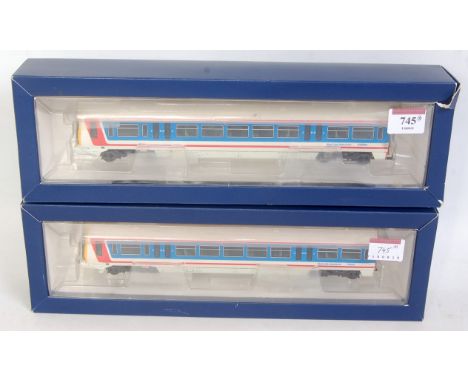 Bachmann 2-car DMU NSE livery 'Kent Link' 78351 and 64899 (E) outer wrapper missing