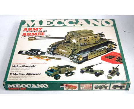 Meccano army construction set, very good used condition