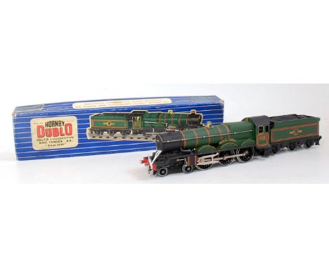 A Hornby Dublo EDL20 "Bristol Castle" engine, tender  converted to 2-rail, with instructions and guarantee (G-BF)