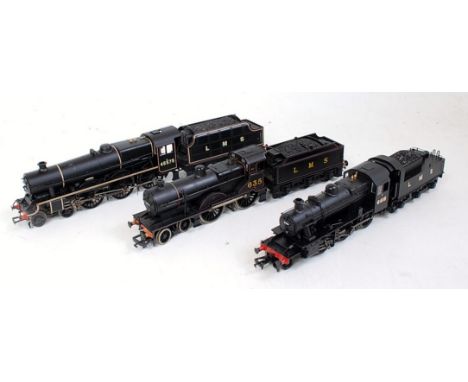 Bachmann Ivatt class 2 2-6-0 engine and tender LMS black No. 6418, DCC fitted (G), LMS black Jubilee class engine and tender 