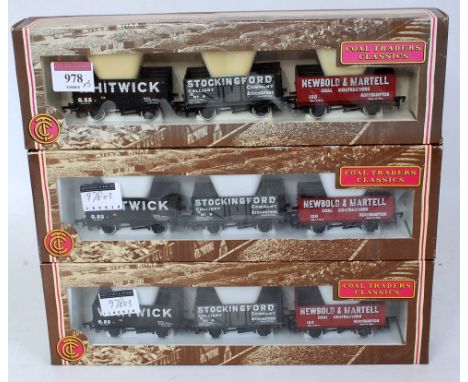 3 sets Bachmann 33-032 coal traders classics (East Midlands) (M-BM)