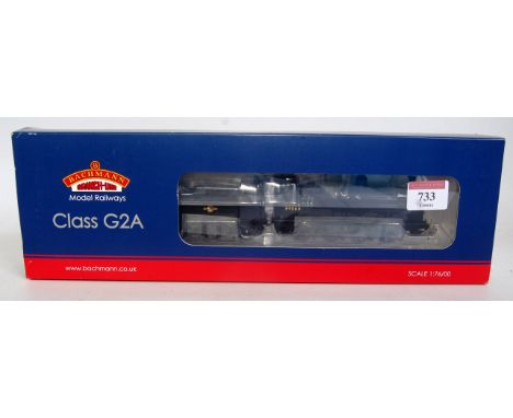 A Bachmann 31-475 A class G2A 0-8-0 engine and tender BR black with tender cab No. 49064, DCC ready (M-BM)