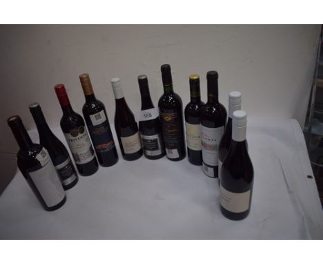 11 x assorted bottles of red wine including 3 x Ripper Shiraz 2023, 2 x Potts Bleasdale The Powder Monkey Shiraz 2021 etc. (C