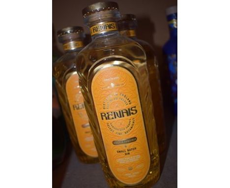 9 x 70cl bottles of Renais Fresh Citrus Mineral Small Batch Gin (ES16) (9)