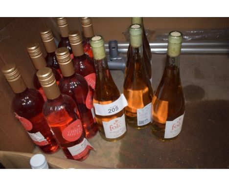 21 x bottles of assorted rose wine (ES16) (21)