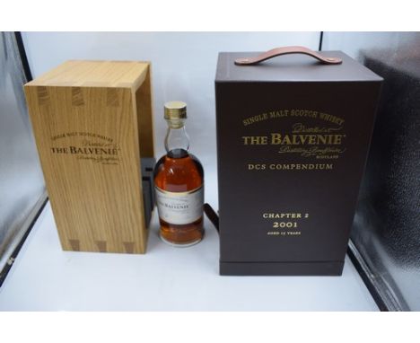 Balvenie 15 year-old 2001 DCS compendium Chapter 2 whisky. This whisky was created to celebrate the life's work of malt maste