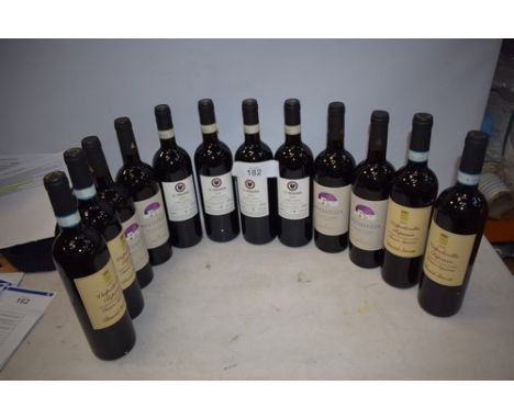 12 x assorted bottles of Italian red wine comprising 4 x Primitivo, 4 x Chianti Classico and 4 x Valpolicella Ripasso (ES17) 