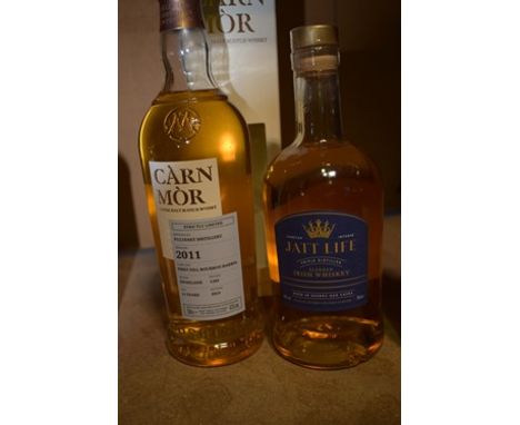 1 x 70cl bottle of Carn Mor Pulteney Distillery first fill bourbon barrel 11 year-old single malt scotch whisky, bottle No. 1