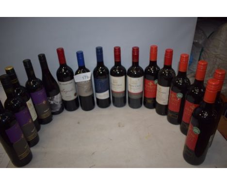 16&nbsp; x assorted bottles of red wine including 7 x&nbsp; Chilean and 5 x Ana Kena Birdman Merlot 2021 (ES17) (16)&nbsp;