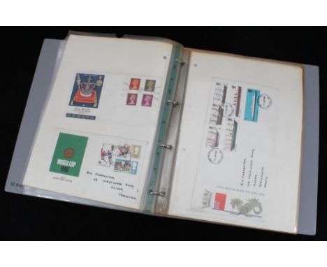 A small collection of assorted mint stamp sets and First Day Covers including a 1969 First Day Cover for British Ships, wrong
