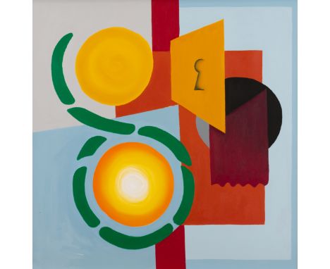Alan Murphy (British 1929-2014)/Abstract in Colour/signed verso/oil on board, 76cm x 60cm/and four others similar Condition R