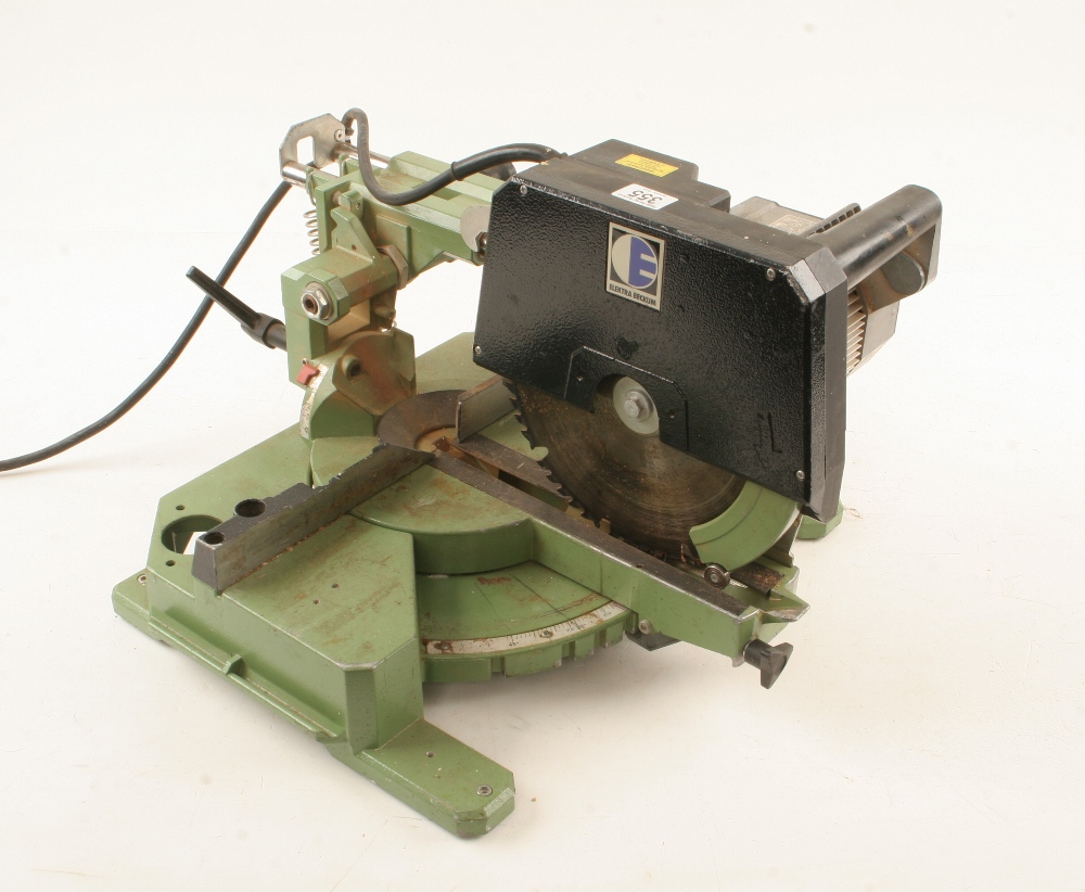 An ELEKTRA BECKUM chop saw 240V