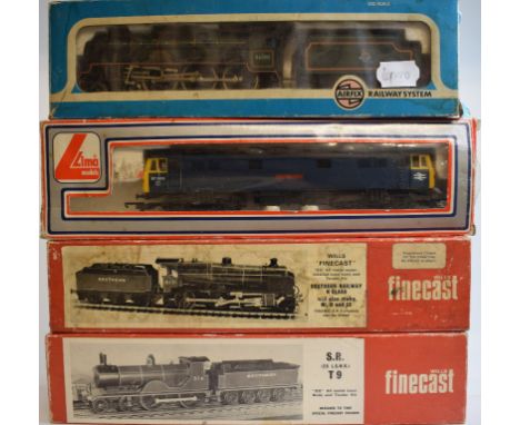 A Wills Finecast locomotive and tender kit, 4-4-0, Southern 314, another (assembled), and other assorted locomotives, includi