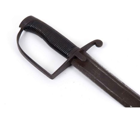A 1796 Pattern type light cavalry trooper's sword  See illustration Condition report Report by GHBlade length approx. 87 cm.