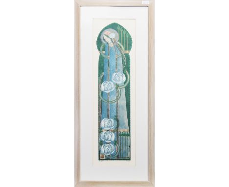 MEEK ?, 21 lithograph on paper, signed, indistinctly titled, dated '90 and numbered 3/14 78cm x 18cm Mounted, framed and unde