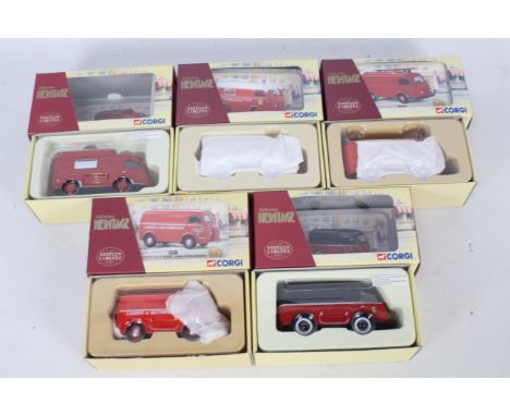 Corgi - Five boxed Limited Edition Fire related diecast models from the Corgi Heritage Collection series. Lot includes EX7052