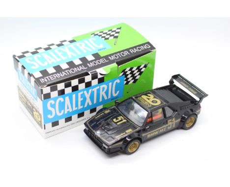 Scalextric Exin (Spain) - A boxed Limited Edition Scalextric (Exin) #4064 BMW M1 20th Anniversary model. The model in black w