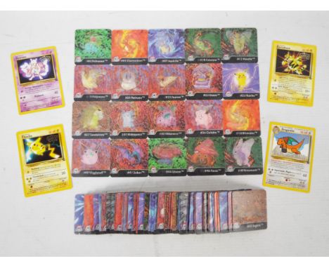 Pokemon - A set of 80 x Artbox Series One Lenticular Cards and 4 x The First Movie Promo Cards featuring Dragonite, Electabuz