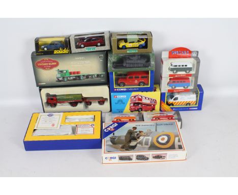 Corgi, Vitesse, Atlas Editions, Other - A boxed group of diecast model vehicles in various scales, including Atlas Editions T