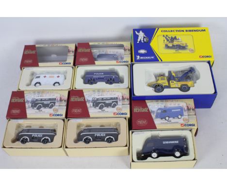 Corgi - Six boxed Limited Edition mainly Emergency Themed diecast models from the Corgi Heritage Collection series. Lot inclu