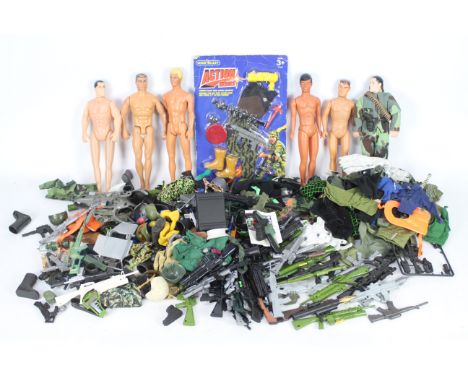 Hasbro Action Man, Chad Valley, Mattel, Others - An unboxed naked modern Hasbro Action Man with five other naked Action Man s