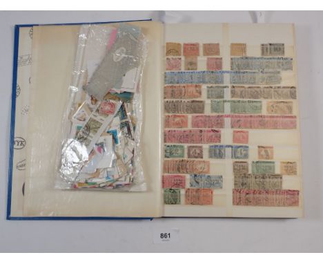Egypt: Blue 16 page A4 stock-book full and small packet loose, 1860s-1960s. Defin, commem, official postage due &amp; Army po