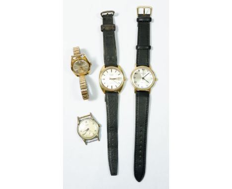 A gentleman's Avia Automatic wrist watch, a ladies Mudu Automatic wristwatch and two other manual watches 