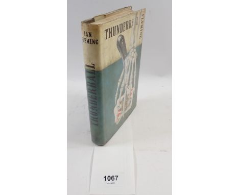 Thunderball by Ian Fleming, first edition 1961 James Bond novel with dust jacket