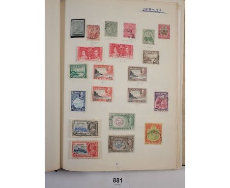 GB &amp; Br Empire/C'wealth: Two albums of QV-QEII, mint &amp; used. Mainly defin, commem and air. Sets, part sets &amp; good
