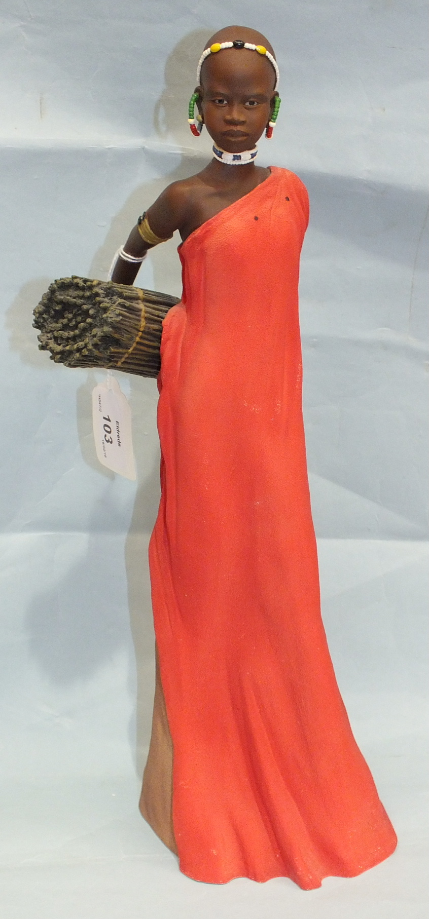 Two Soul Journeys Maasai Limited Edition figures, 'NKoliontoi