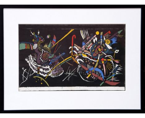 WASSILY KANDINSKY (1866-1944), Untitled, original lithograph after Kandinsky published by Galerie Maeght, signed in the plate