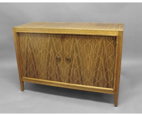 GORDON RUSSELL SIDEBOARD - DOUBLE HELIX designed by David Booth and Judith Ledeboer in 1953, made in mahogany and veneered in