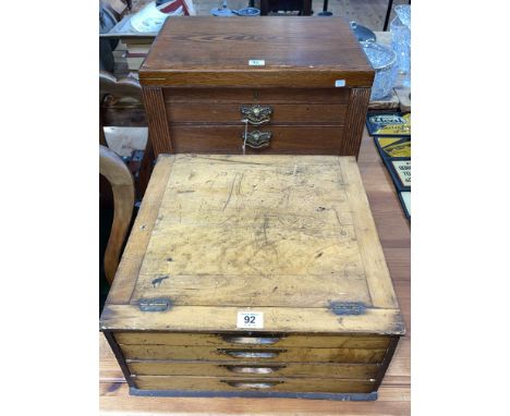 Box of collectables including British Empire Exhibition 1924 interest, I.U.M enamel medal, compasses, military dog tags, ribb