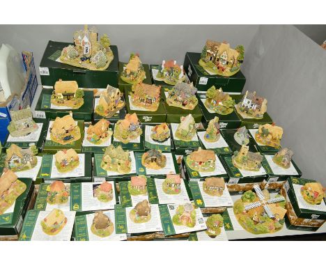 THIRTY NINE LILLIPUT LANE SCULPTURES FROM THE BRITISH COLLECTION (British Made backstamp) (37 boxed), to include 'Green Finge