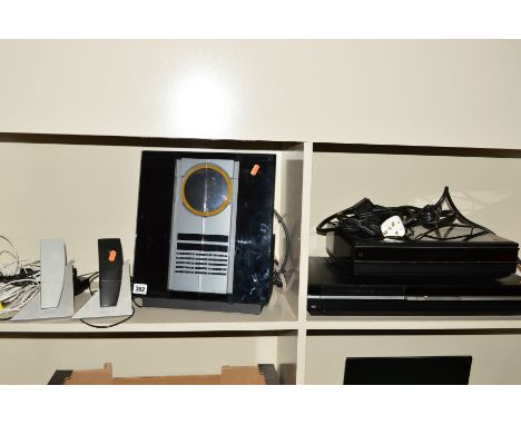A BANG AND OLUFSEN BEOSOUND 3200 HI FI, two of B &amp; O Beocom 6000 telephones, a VX5500 Video Recorder and a DVD 1 DVD play